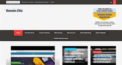 Desktop Screenshot of domainchic.com